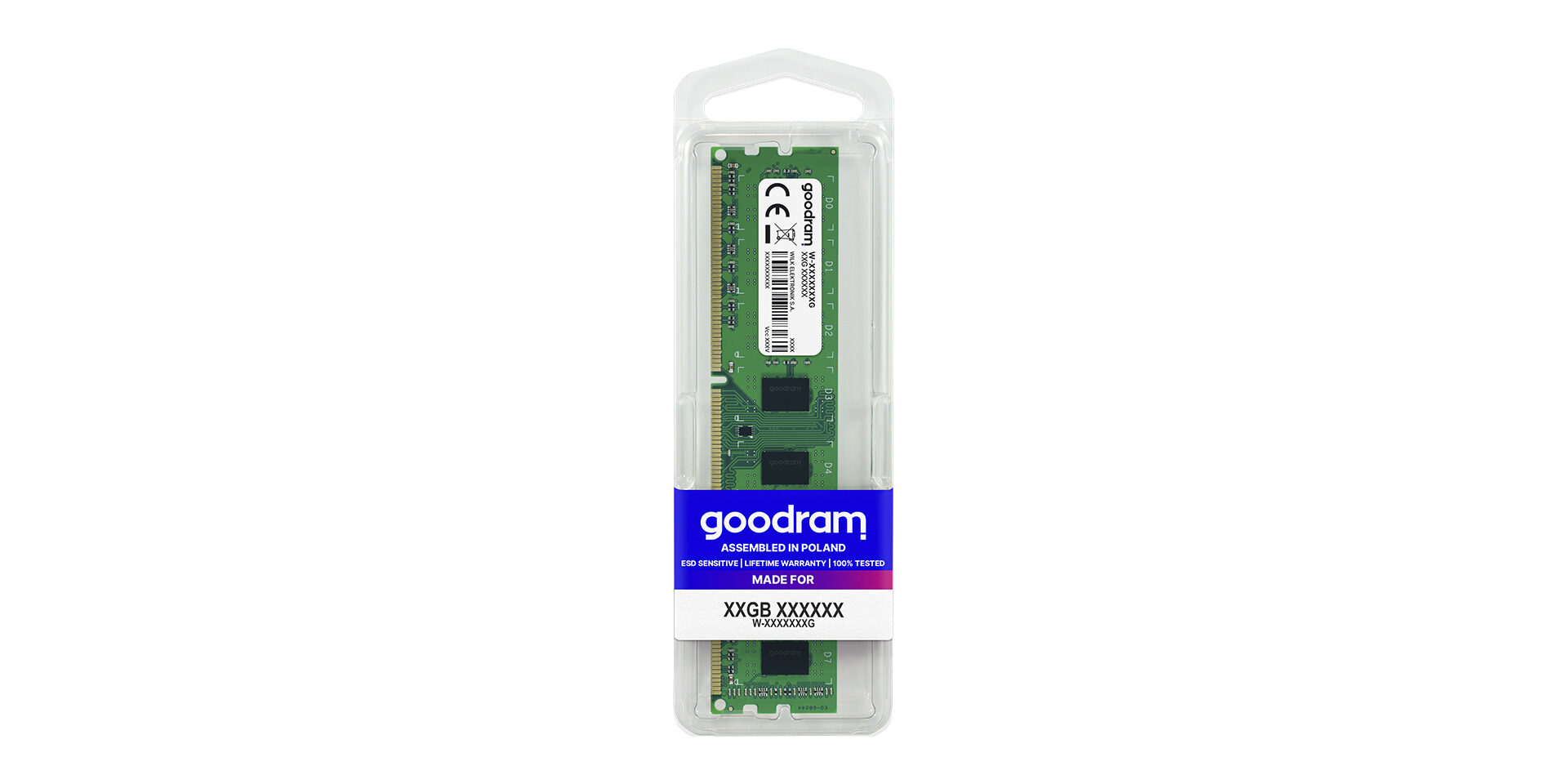 DDR3 DIMM marki Goodram - produkt dedykowany